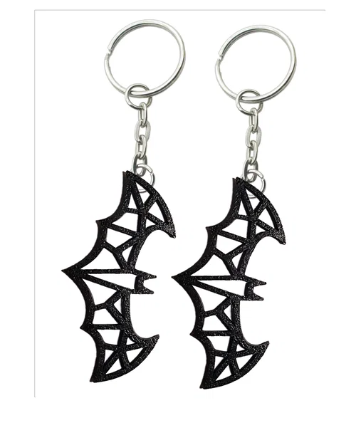 Móc Khóa Batman Wireframe – Thiết Kế 3D Độc Đáo Dành Cho Fan Và Người Sưu Tầm - Image 2