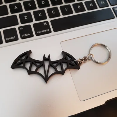 Móc Khóa Batman Wireframe – Thiết Kế 3D Độc Đáo Dành Cho Fan Và Người Sưu Tầm