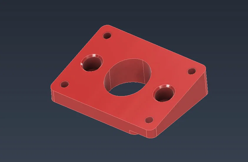 Đế nâng cổ hút (Spacer) cho động cơ Piaggio Stage6 - Image 3