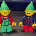 Mô hình Santa's Elves (Set 2) Brick MegaFigures (Tỉ lệ 5:1) - Thumbnail 1