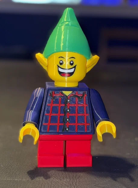 Mô hình Santa's Elves (Set 2) Brick MegaFigures (Tỉ lệ 5:1) - Image 2