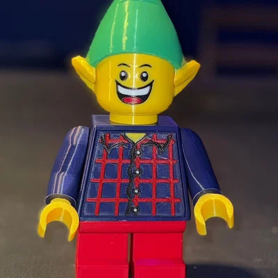 Mô hình Santa's Elves (Set 2) Brick MegaFigures (Tỉ lệ 5:1)