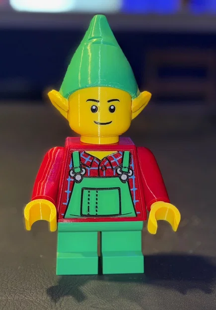 Mô hình Santa's Elves (Set 2) Brick MegaFigures (Tỉ lệ 5:1) - Image 3