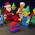 Mô hình Santa's Elves (Set 2) Brick MegaFigures (Tỉ lệ 5:1) - Thumbnail 5