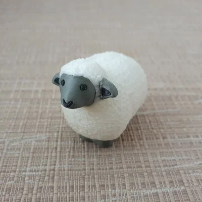 Mô hình Cừu (in đa vật liệu - multi-material)