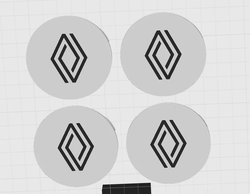 Nắp chụp mâm xe Renault RC Design cho Megane 4 (3D Printable) - Image 4