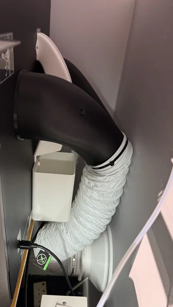 Máng dẫn rác, cửa thoát khí và thùng chứa rác cho máy in Creality K2 Plus - Image 3