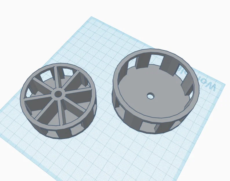 Mô hình còi báo động 8 cổng 3D - Dự án cơ khí đơn giản - Image 1