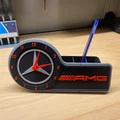Mẫu đồng hồ MERCEDES AMG - Remix từ Maker World Clock - Thumbnail 2