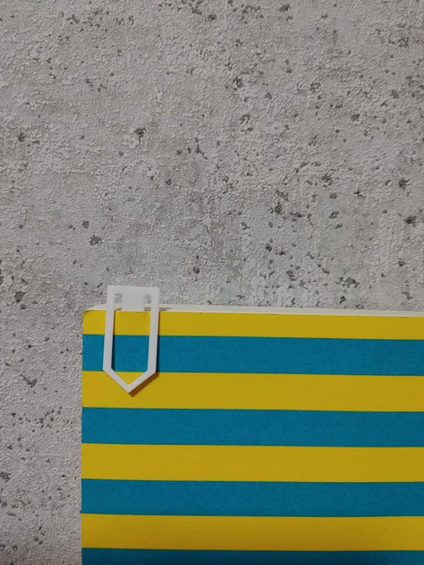 Mẫu in 3D kẹp sách và kẹp giấy tiện lợi, dễ thương cho học tập - Image 1