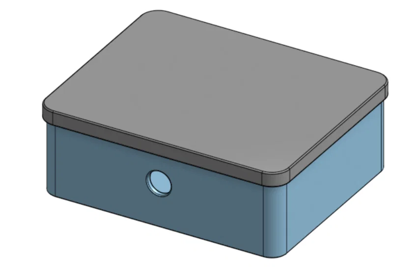 Hộp đựng đồ tham số (parametric) có nắp (Onshape) - Image 2