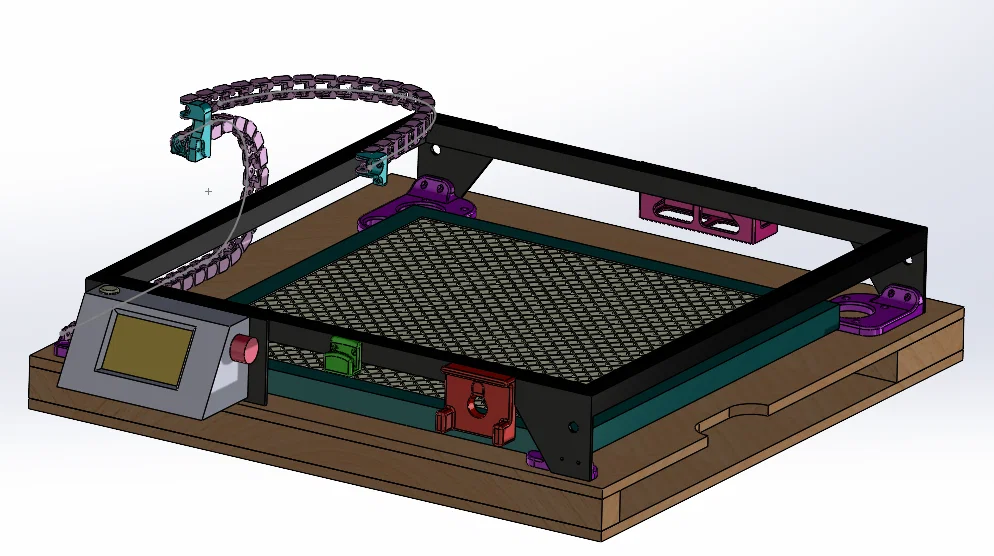 Dây xích dẫn cáp (Drag Chain) cho máy khắc laser Longer Ray5 - Image 4