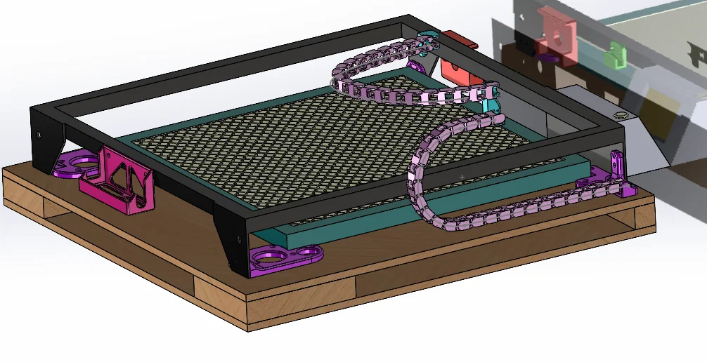Dây xích dẫn cáp (Drag Chain) cho máy khắc laser Longer Ray5 - Image 5