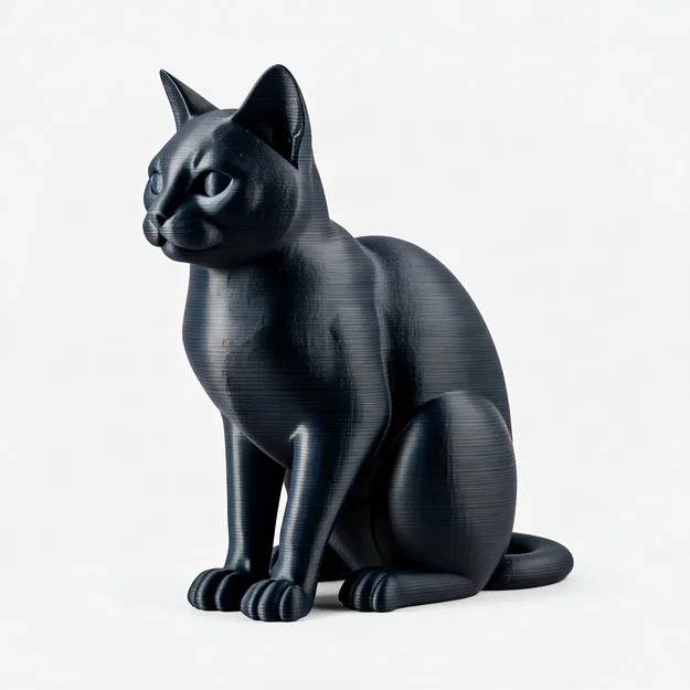 Mô hình mèo Ai Cập 3D (Egyptian Cat) - Trang trí cực xinh - Image 1