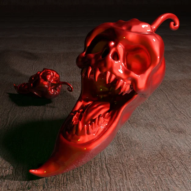 Ớt Đầu Lâu Kinh Dị (Horror Skull Chilli) - Image 1