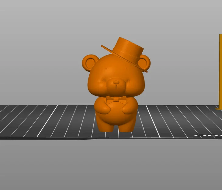 Mô hình chú gấu nhỏ đội mũ (Baby Bear Hat) đáng yêu cho in 3D - Image 2