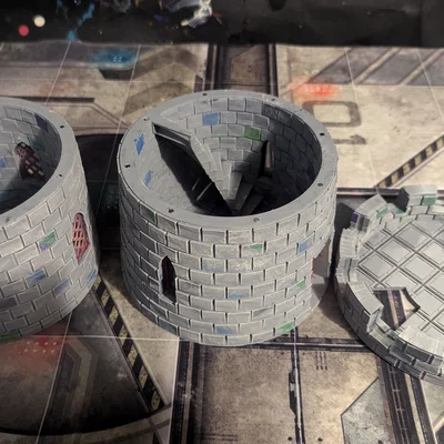 Mô hình Tháp Lâu đài dành cho Wargaming