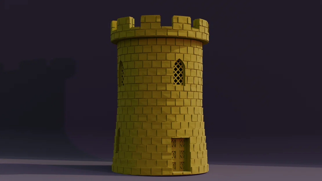 Mô hình Tháp Lâu đài dành cho Wargaming - Image 14