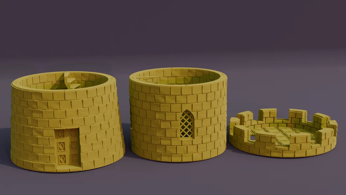 Mô hình Tháp Lâu đài dành cho Wargaming - Image 15