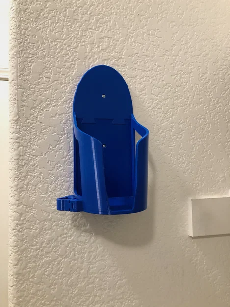 Giá treo bàn ủi gắn tường tích hợp kẹp giữ dây điện - Image 3