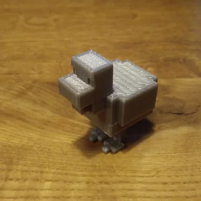 Mô hình gà Minecraft