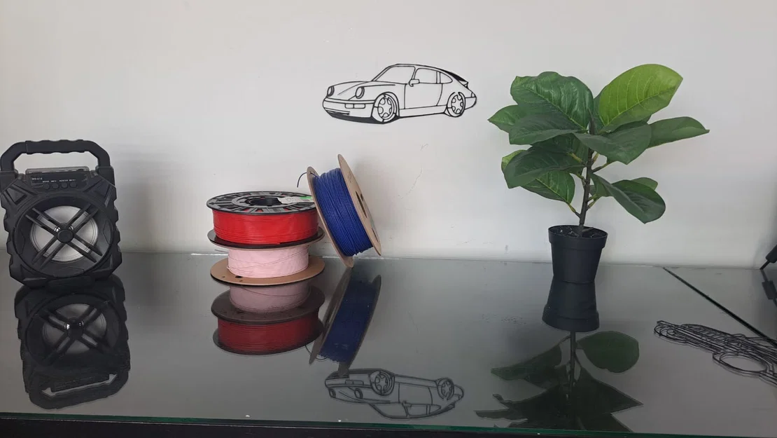 Mô hình trang trí tường xe Porsche - Thiết kế tinh tế cho tín đồ tốc độ - Image 3