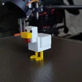 Mô hình chú gà Minecraft đa màu sắc in 3D cực dễ thương - Thumbnail 2