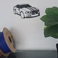 Mô hình trang trí tường xe Ford Mustang in 3D đẹp mắt - Thumbnail 1