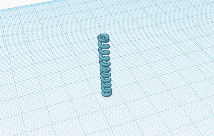 Lò xo thay thế cho bút bi 28x4mm - Mẫu in 3D tiện dụng - Image 1