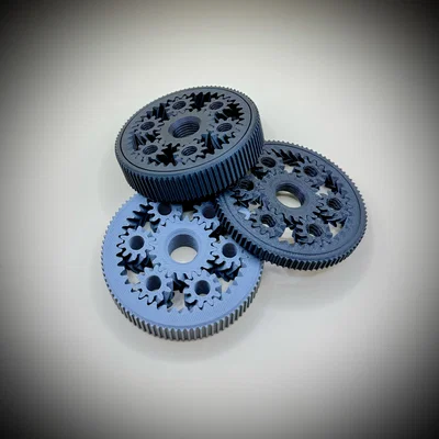 Fidget Spinner Bánh Răng Hành Tinh Herringbone Cỡ Lớn
