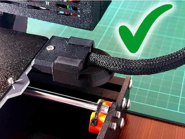 Giá đỡ cáp bàn nhiệt cho MK3 hoặc MINI (Kẹp nhanh) - Image 3