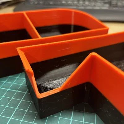 Bộ khay đựng đồ gắn hông cho Prusa Mk4 (Trái & Phải)