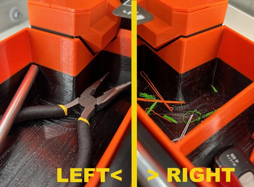 Bộ khay đựng đồ gắn hông cho Prusa Mk4 (Trái & Phải) - Image 3