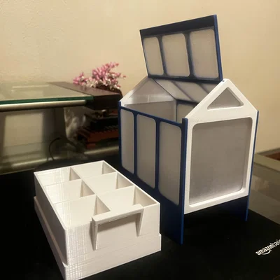 Nhà kính mini trồng cây giống và cây nhỏ