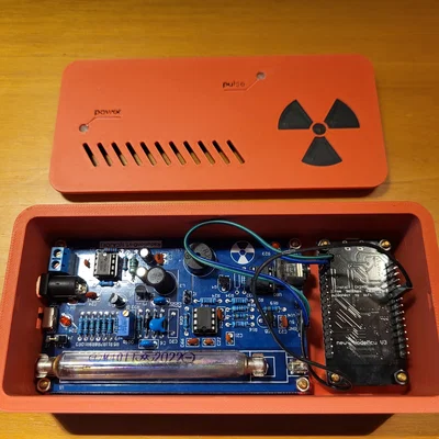 Vỏ máy đo bức xạ Geiger Counter (CAJOE RadiationD v1.1, hỗ trợ ESP8266)