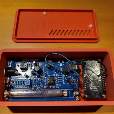 Vỏ máy đo bức xạ Geiger Counter (CAJOE RadiationD v1.1, hỗ trợ ESP8266)