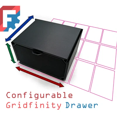 Hộc kéo Gridfinity tùy chỉnh - Thiết kế linh hoạt bằng FreeCAD!