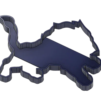 Khuôn Cắt Bánh Quy Detroit Lions