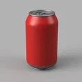 Mô hình lon nước ngọt (Drink Can) kích thước chuẩn cho in 3D - Thumbnail 1