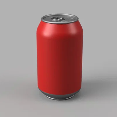 Mô hình lon nước ngọt (Drink Can) kích thước chuẩn cho in 3D