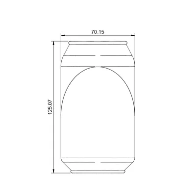 Mô hình lon nước ngọt (Drink Can) kích thước chuẩn cho in 3D