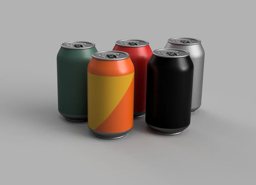 Mô hình lon nước ngọt (Drink Can) kích thước chuẩn cho in 3D - Image 5