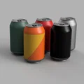 Mô hình lon nước ngọt (Drink Can) kích thước chuẩn cho in 3D - Thumbnail 5