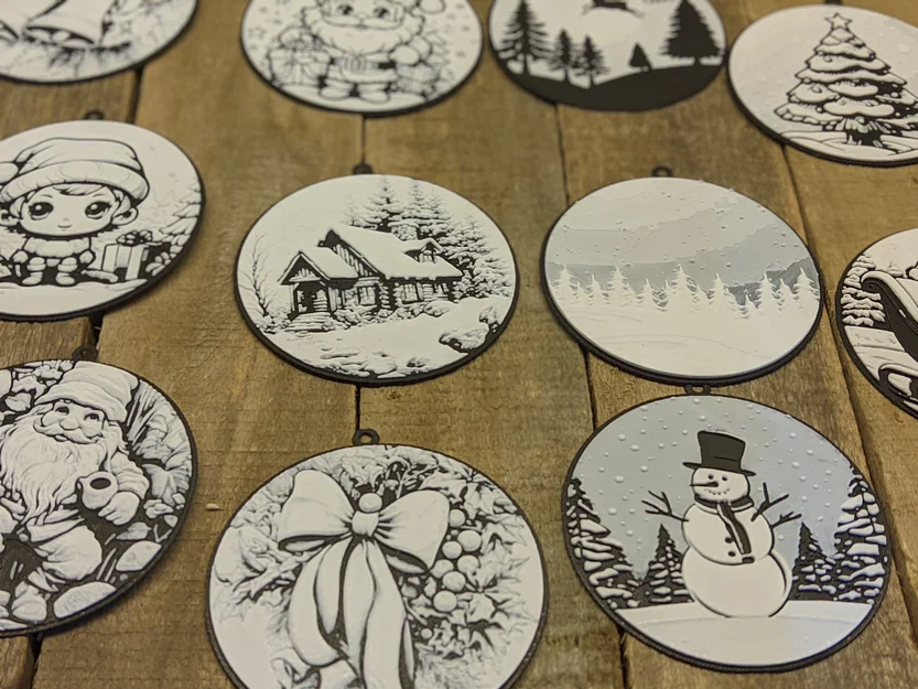 Giáng sinh #15 - Bộ quả cầu và đồ trang trí cây thông Noel - Image 3