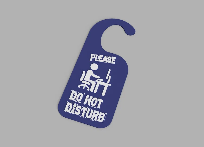 Bảng treo cửa "Gamer Zone" và "Do Not Disturb" in 3D cho game thủ - Image 6