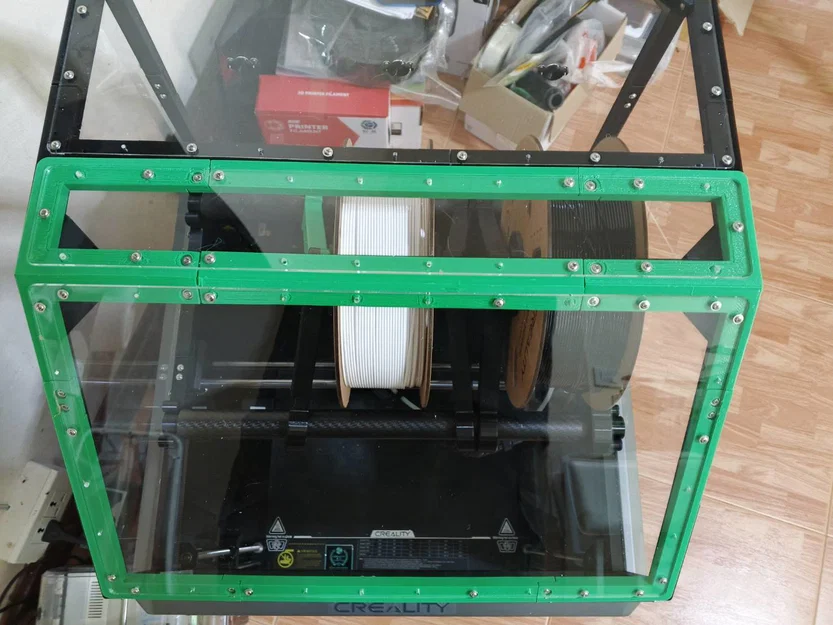 Giá Đỡ Cuộn Filament Cho Creality K1 Max (Chứa Được 3 Cuộn 1kg) - Image 4