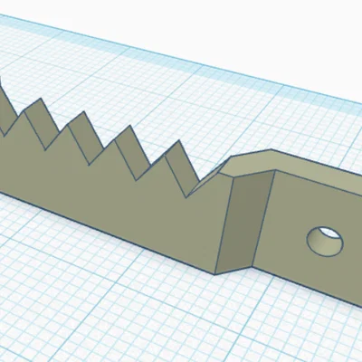 Móc Treo Tranh Răng Cưa Đơn (Single Screw Sawtooth Hook)