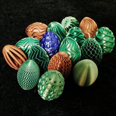 Easter eggs - Bộ sưu tập 55 quả trứng Phục sinh