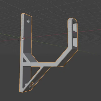 Giá treo ống nước gắn tường 3D - Thiết kế gọn nhẹ, chắc chắn