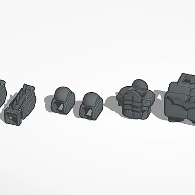 Bộ phụ kiện hóa trang Batman cho mô hình Dummy 13